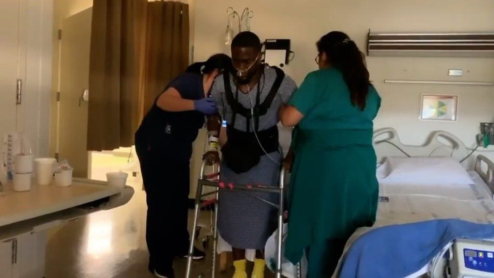 Kevin Hart in hospital