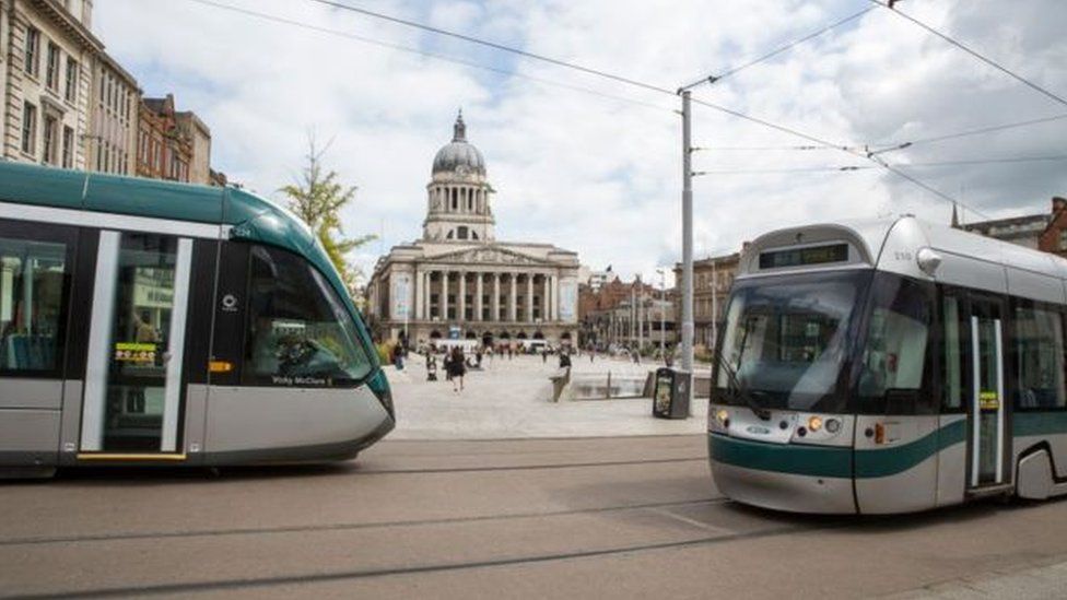 Nottingham trams