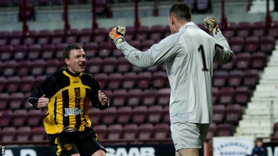 Scottish Cup Auchinleck Talbot draw Hearts in last 16 BBC Sport