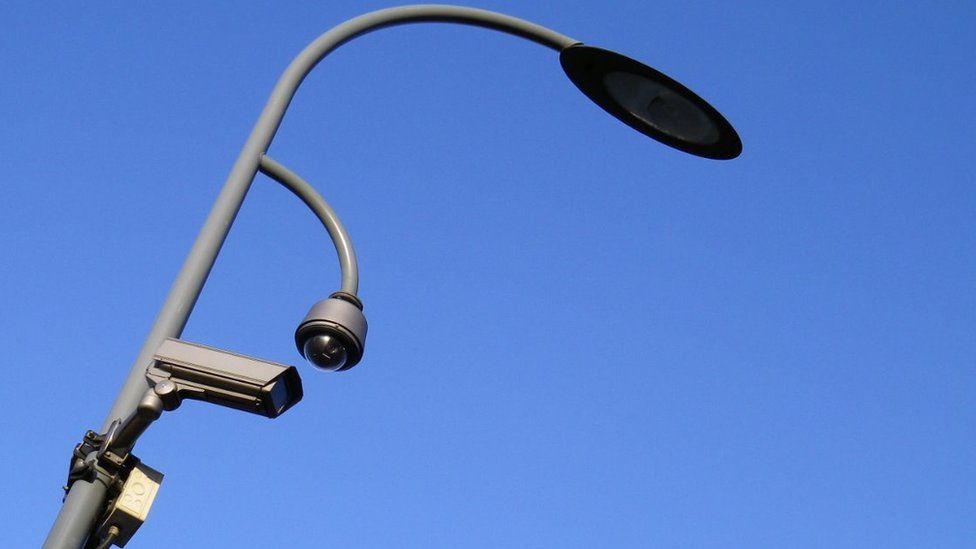 Street light and CCTV