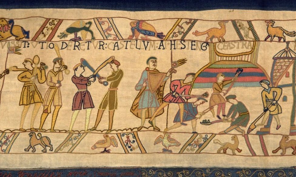 Bayeux Tapestry The story in six scenes BBC News
