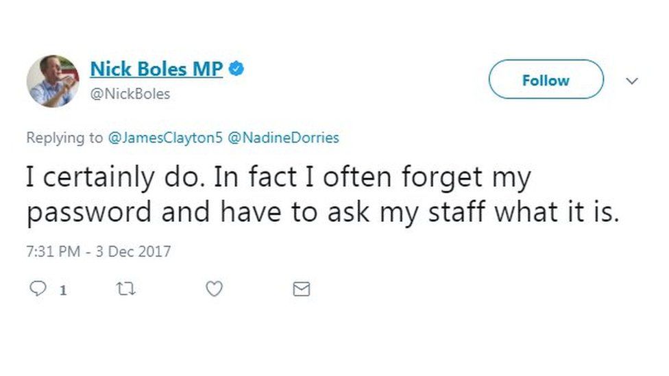 Nick Boles MP tweet