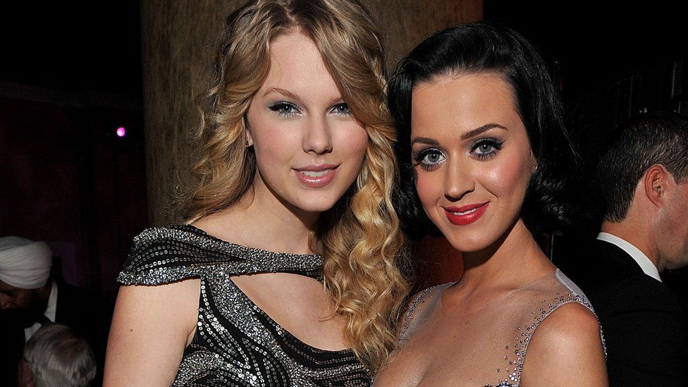 Taylor Swift and Katy Perry