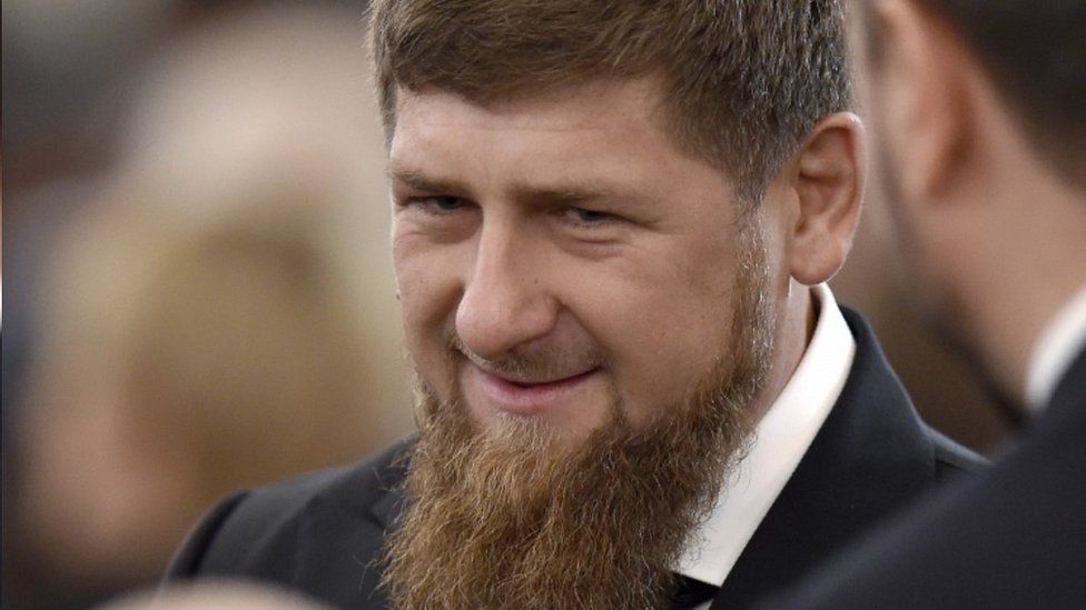 Chechen leader Ramzan Kadyrov, file pic