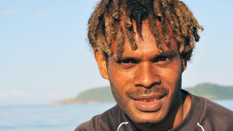 Habitante de Papúa Nueva Guinea