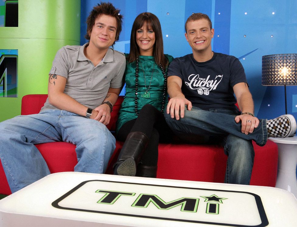 With Sam and Mark on TMi in 2007