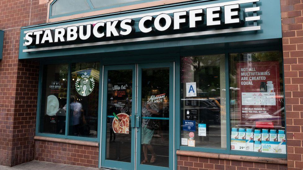 Starbucks store in New York City