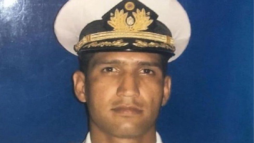 Rafael Acosta, the navy captain who died in custody in Venezuela