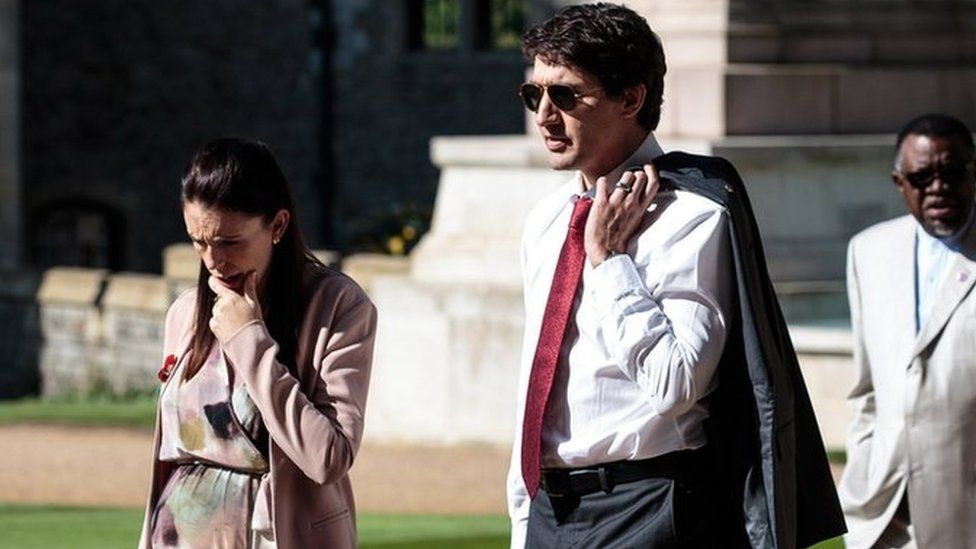 Justin Trudeau and Jacinda Arden