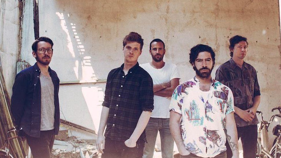 Foals frontman Yannis Philippakis says he didn't 'want to sing' - BBC News