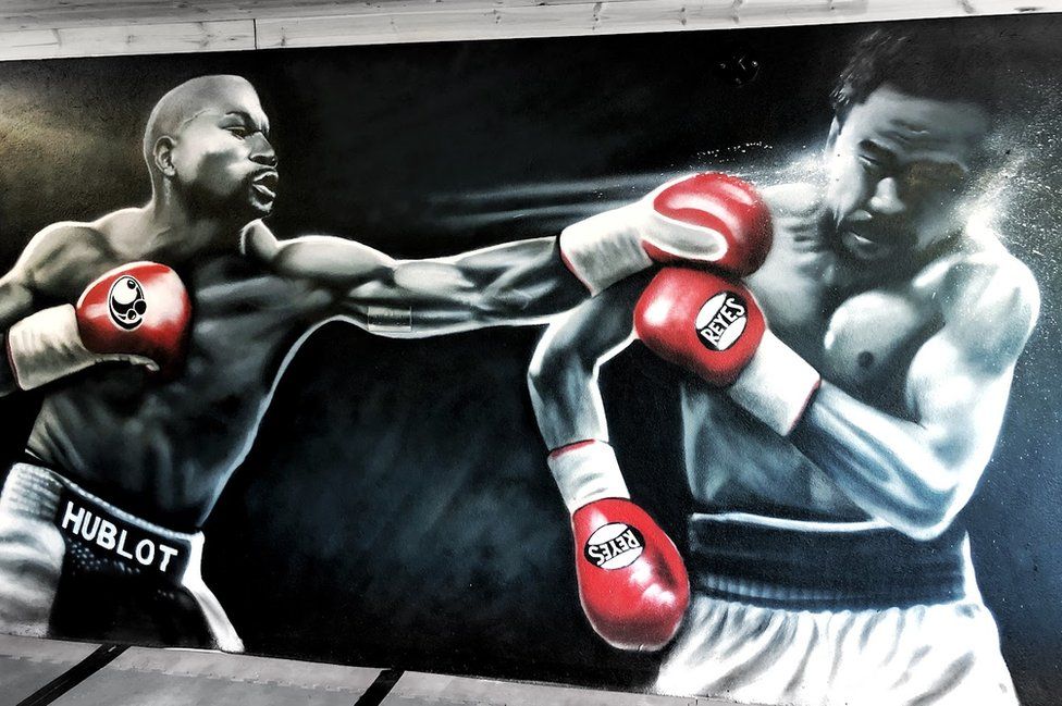 Floyd Mayweather Jr. vs. Manny Pacquiao by Ant Steel