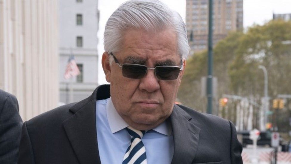 Former Guatemalan soccer federation official Hector Trujillos New York, June 2017