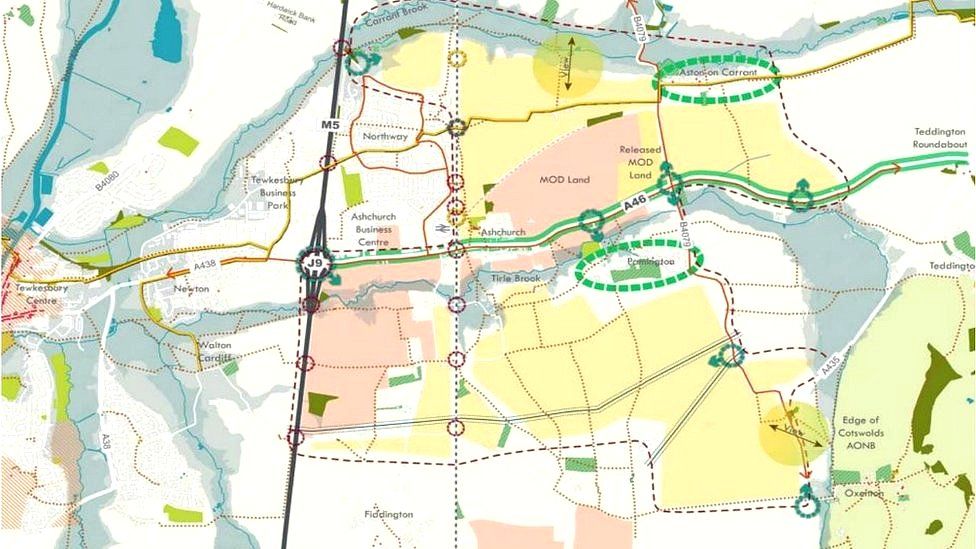 Tewkesbury Garden Town plan