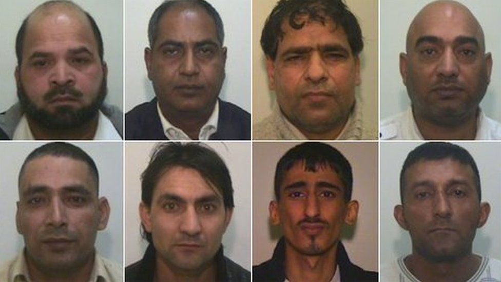 Defendants in Rochdale grooming trial