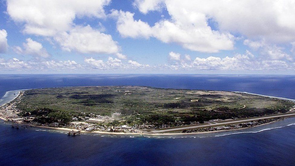 The Pacific island of Nauru