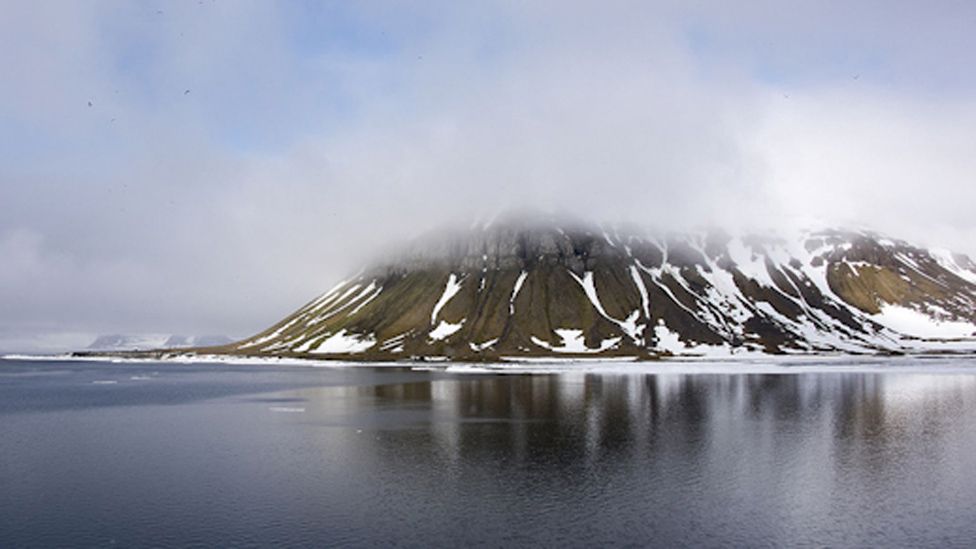 View of Novaya Zemlya (Russian Defence Ministry pic)