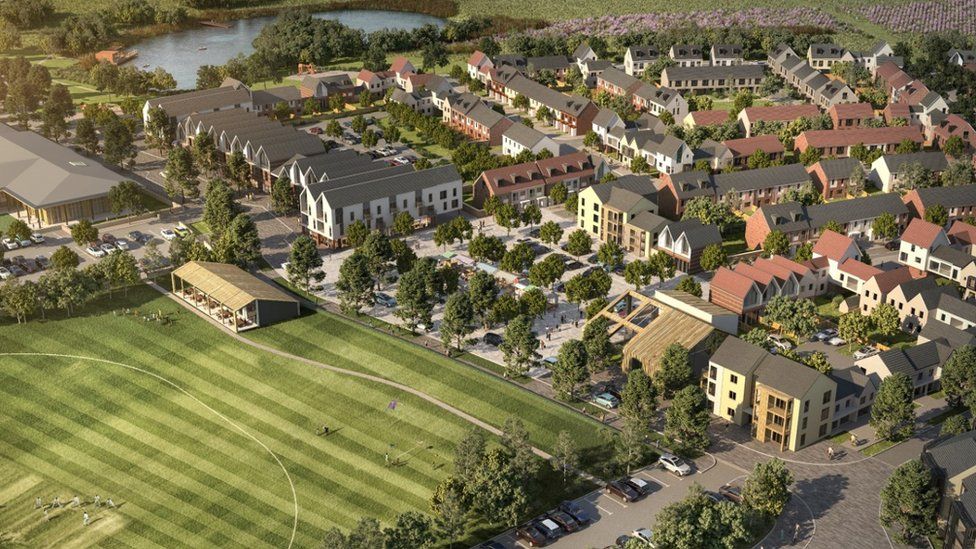 Martlesham Heath Adastral Park 2,000 new homes approved BBC News