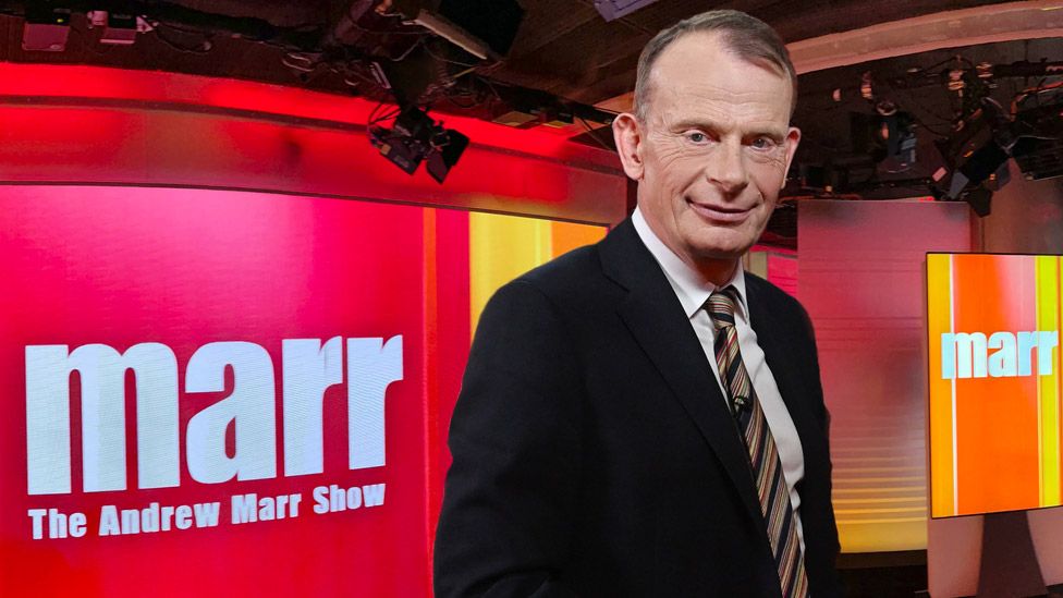 Andrew Marr on the BBC