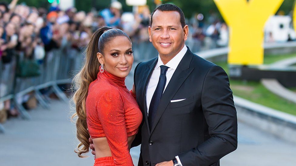 Jennifer Lopez and Alex Rodriguez