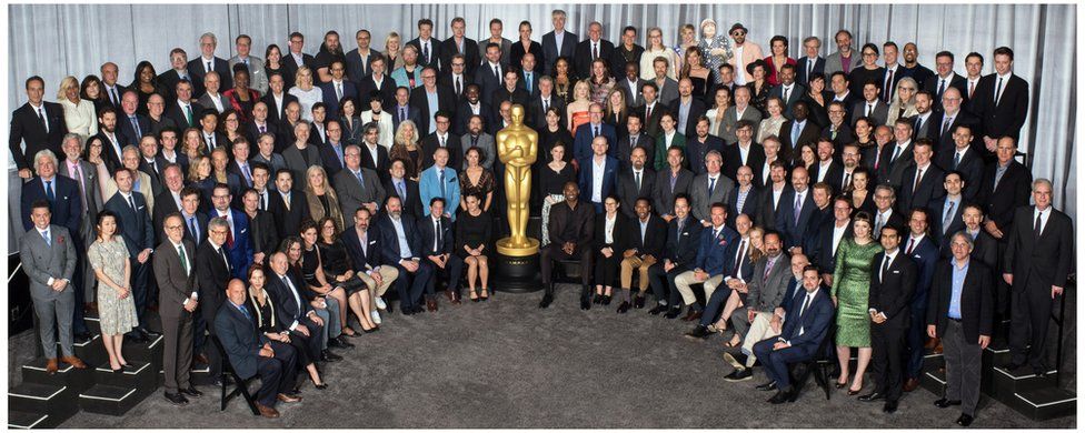 The Oscars class photo
