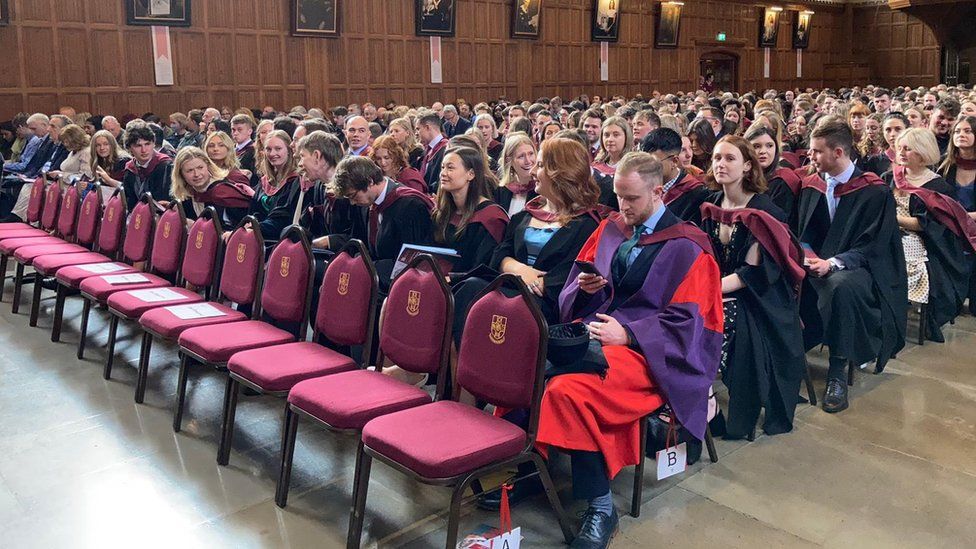 Bristol University graduation ceremony