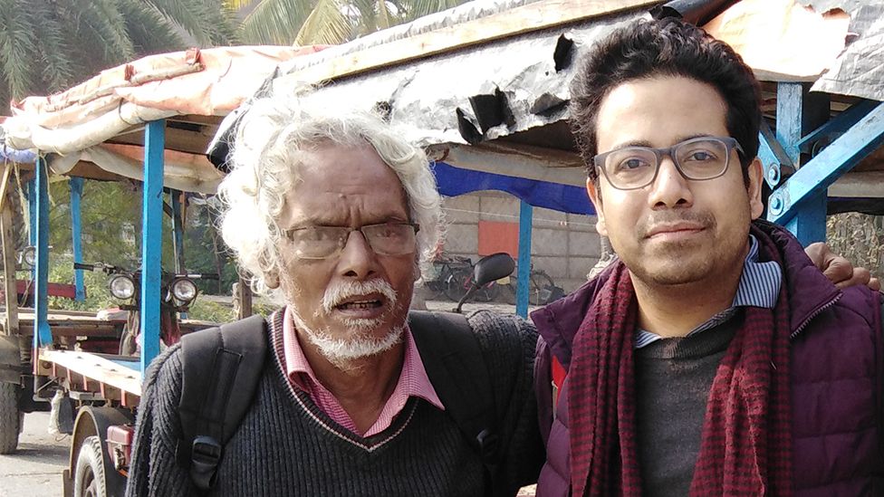 Sailen Sarkar with Kushanava Choudhury