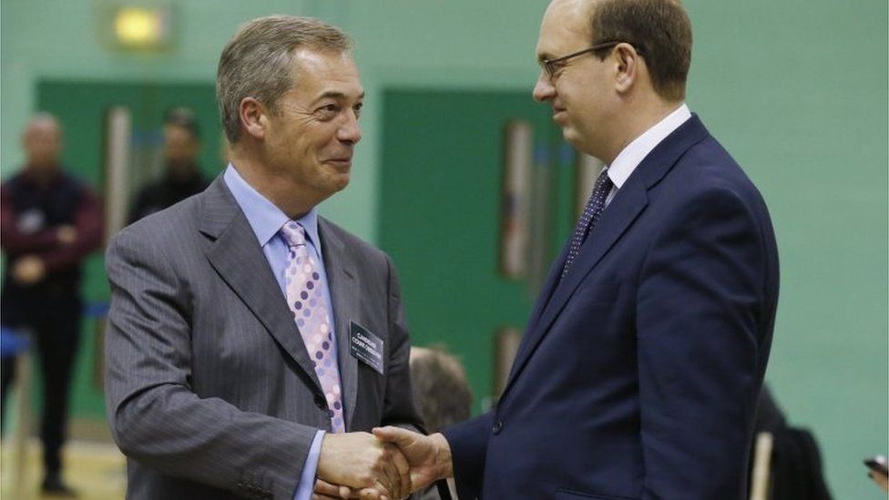 Nigel Farage and Mark Reckless