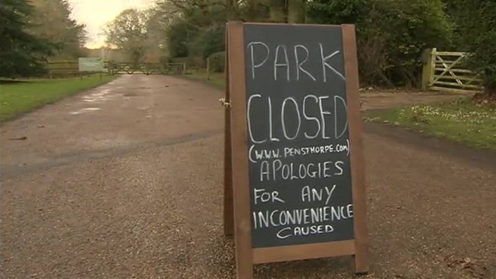Bird flu Outbreak at Pensthorpe Natural Park, near Fakenham in Norfolk BBC News