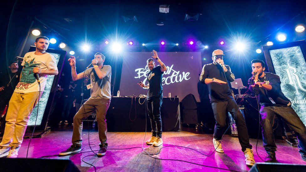 The Beatbox Collective on stage