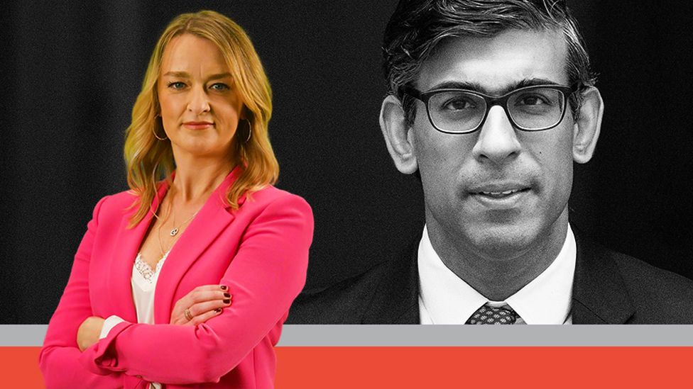 Laura Kuenssberg and Rishi Sunak