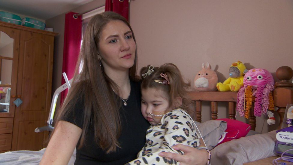 Ukraine Girl with rare disorder now living in NI 'would have died
