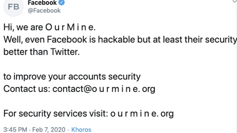 Facebook S Twitter And Instagram Accounts Hacked Bbc News - how to hack someones account on roblox 2019 february 2