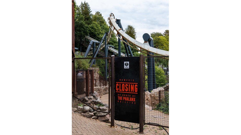 Nemesis Famous rollercoaster at Alton Towers theme park to shut