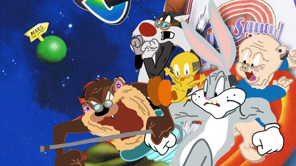 Space Jam Looney Tunes characters