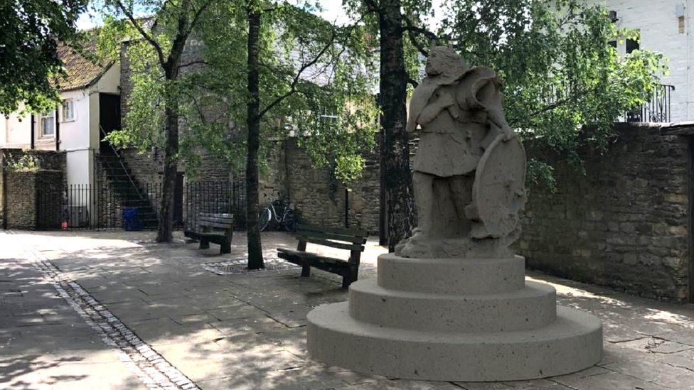 Malmesbury statue of King Aethelstan planned BBC News