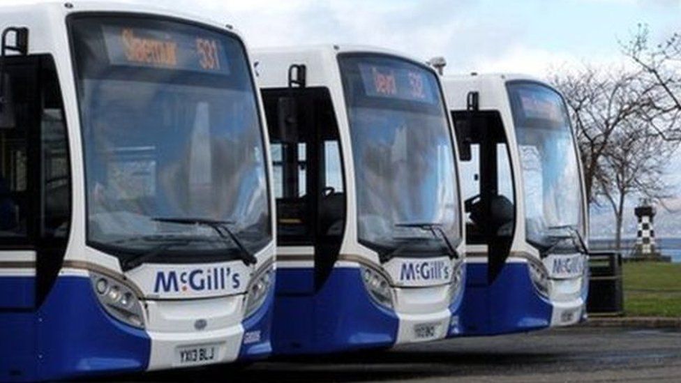 McGill's buses