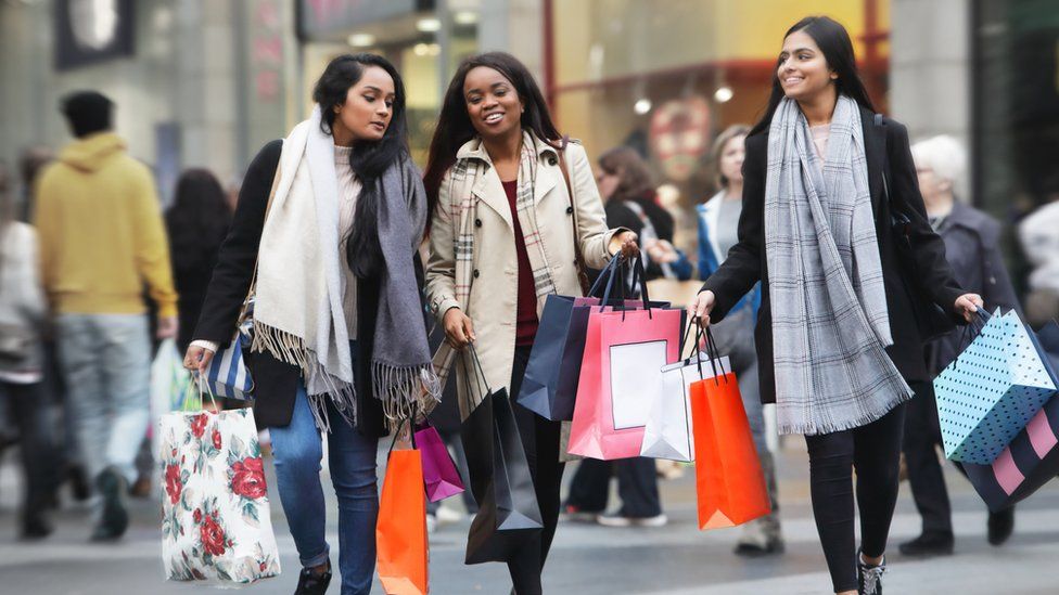 Women shopping