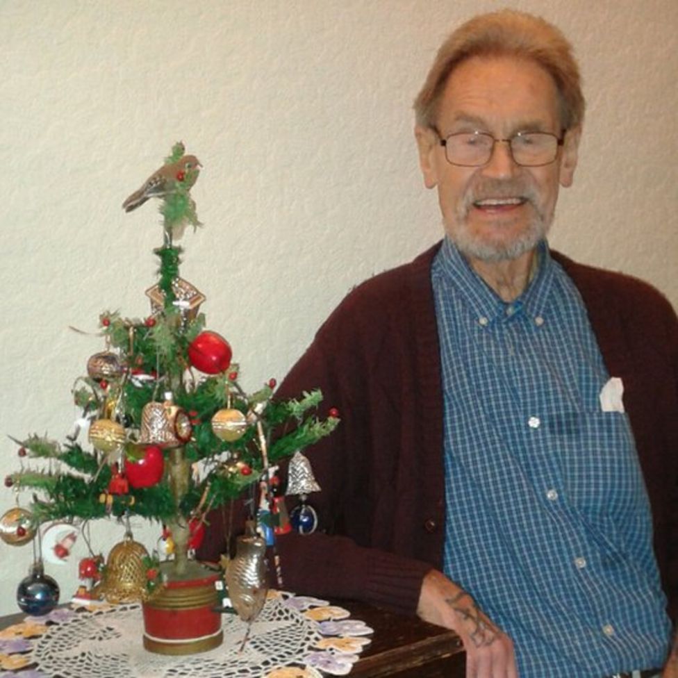 Tinsel tales Decades old Christmas trees and baubles BBC News