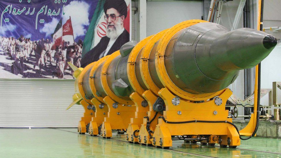 Iranian ballistic missile (file photo)