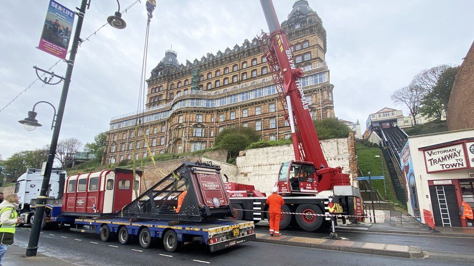 Scarborough's Victorian Tramway being removed in January