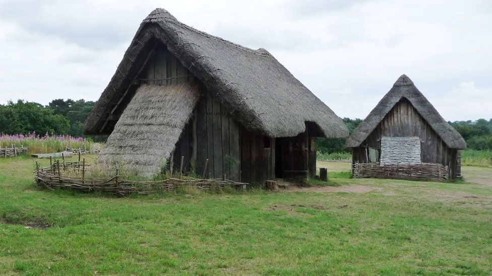 West Stow replica Anglo-Saxon village