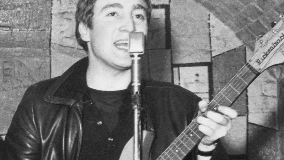 John Lennon at The Cavern Club