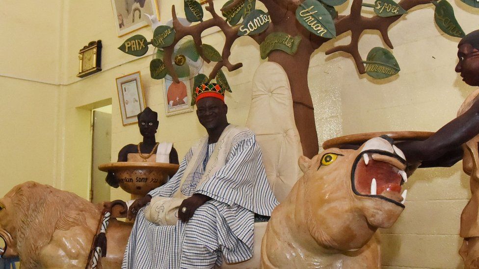 Mogho Naba, king of the Mossi ethnic group - 22 September 2015