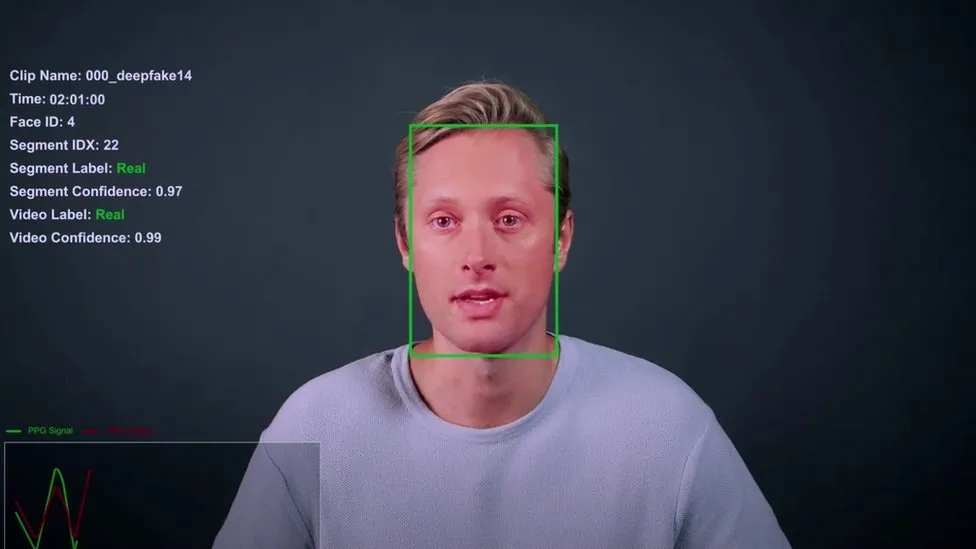 Intel's deepfake detector tested on real and fake videos