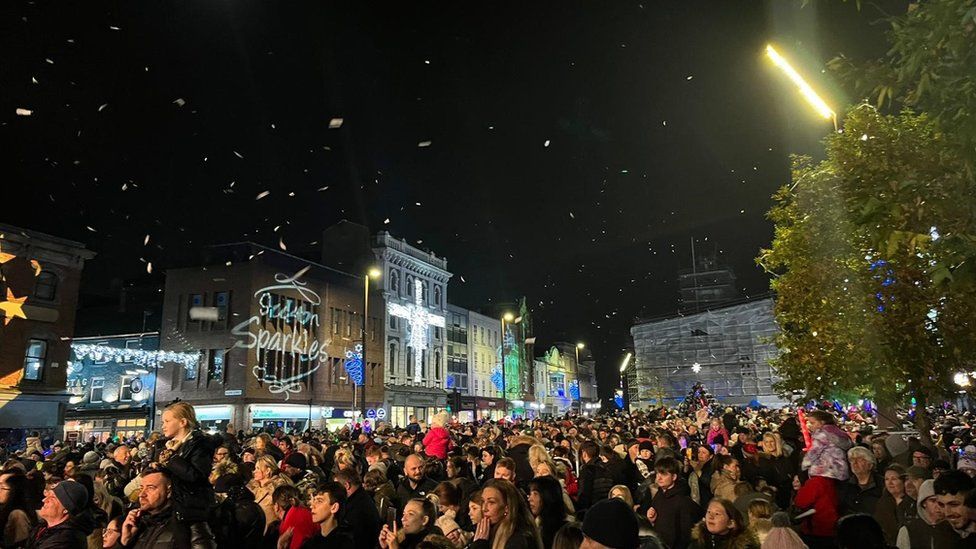 Stockton hosted its annual launch event of its Christmas countdown on Thursday