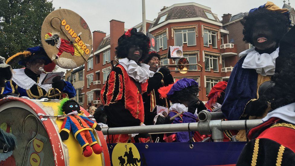 Black Pete parade in The Hague
