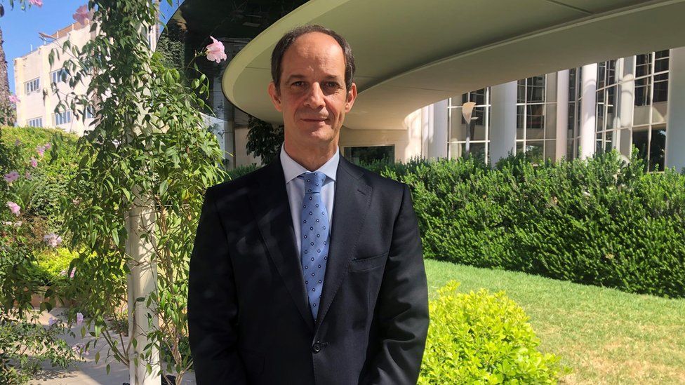 Alberto Blanca, manager of Al Andalus hotel in Seville