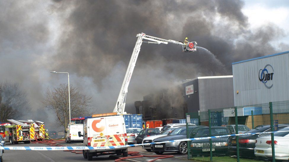 Blaby fire