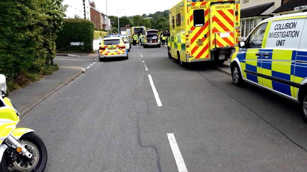 Abergavenny serious incident One person injured BBC News