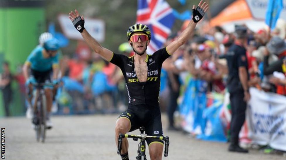 Vuelta a Espana: Simon Yates retakes leader's jersey with stage 14 ...